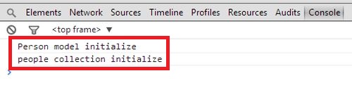 Simple collection output